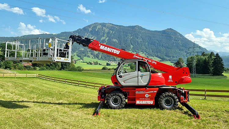 Telehandler Manitou MRT 2550
