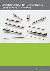 Piercing punch ISO 8020 / cutting punch DIN 9861