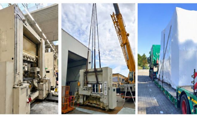 Retrofit der 100-t-Stufenpresse