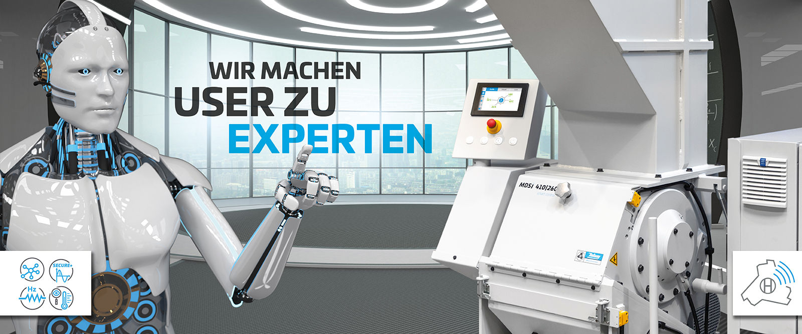 Granulators made in Germany