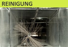 Reinigung: Luftkanäle, Fertigungsmittel, Gebäudeflächen