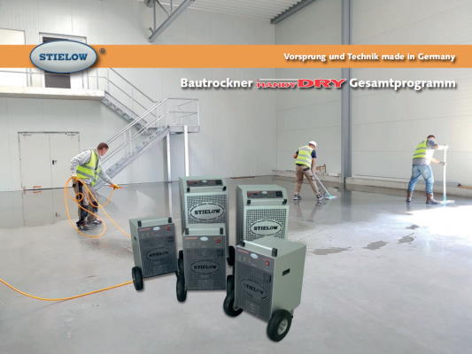 Bautrockner-Programm HANDYDRY