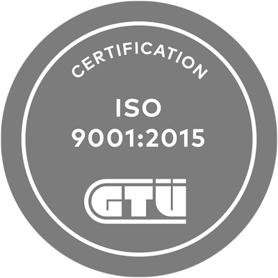ISO 9001:2015 Zertifikat