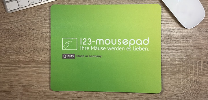 3 mm Mousepad mit Logo