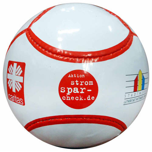 Promo-Fußball 6-Panel, handgenäht