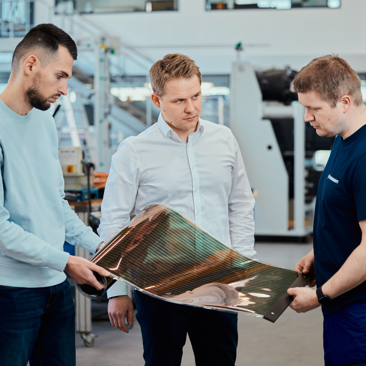 Anlage für organische Solarzellen