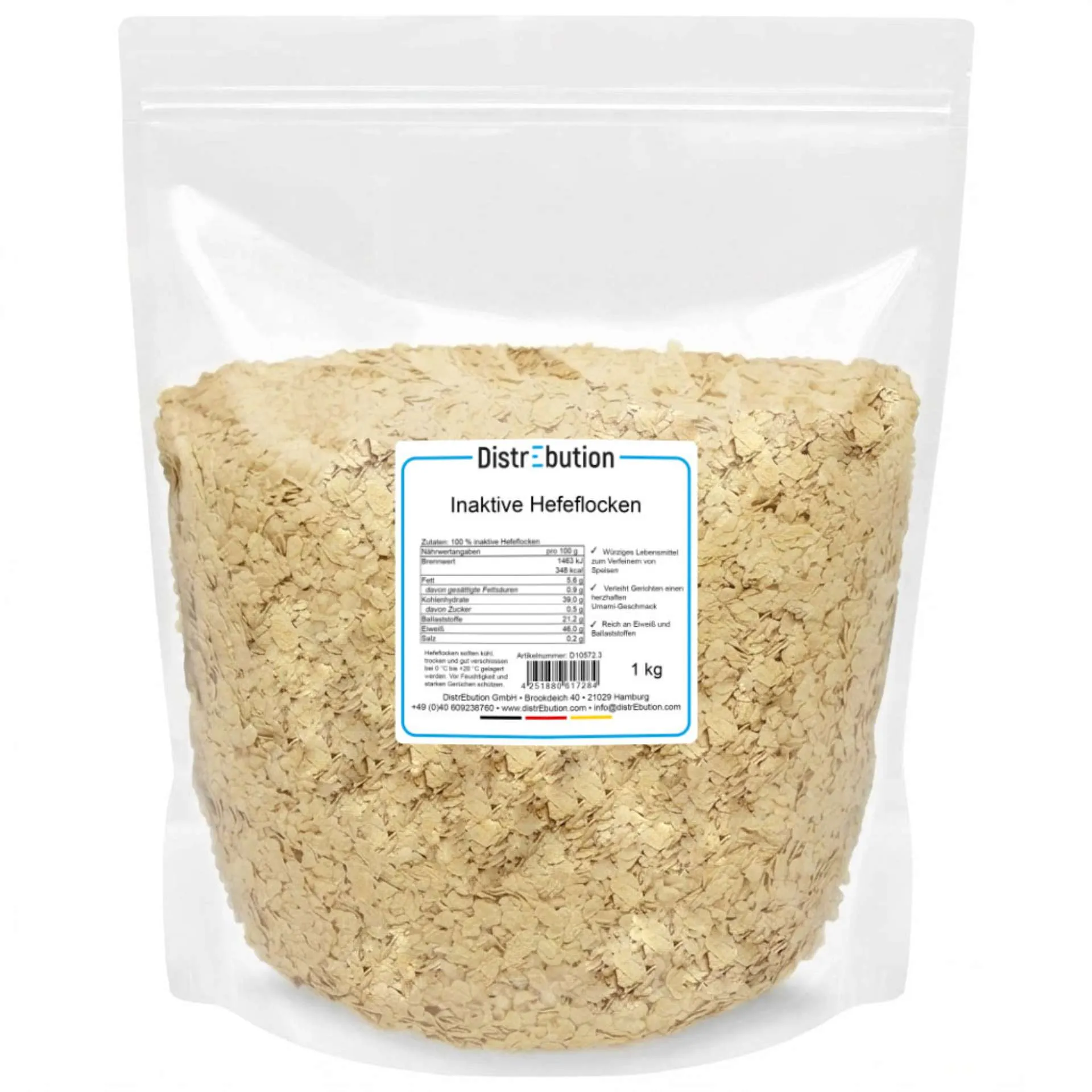 Inaktive Nährhefe in 1-kg-Gebinde