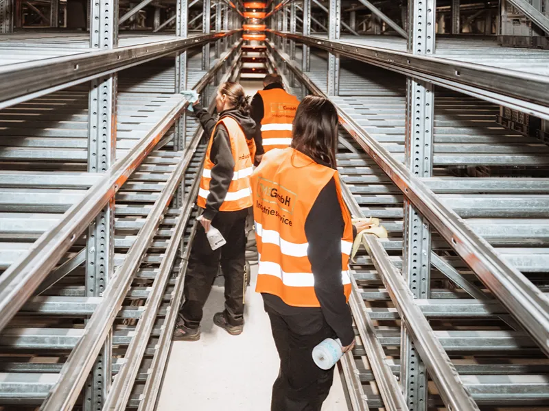 Cleaning of industrial systems