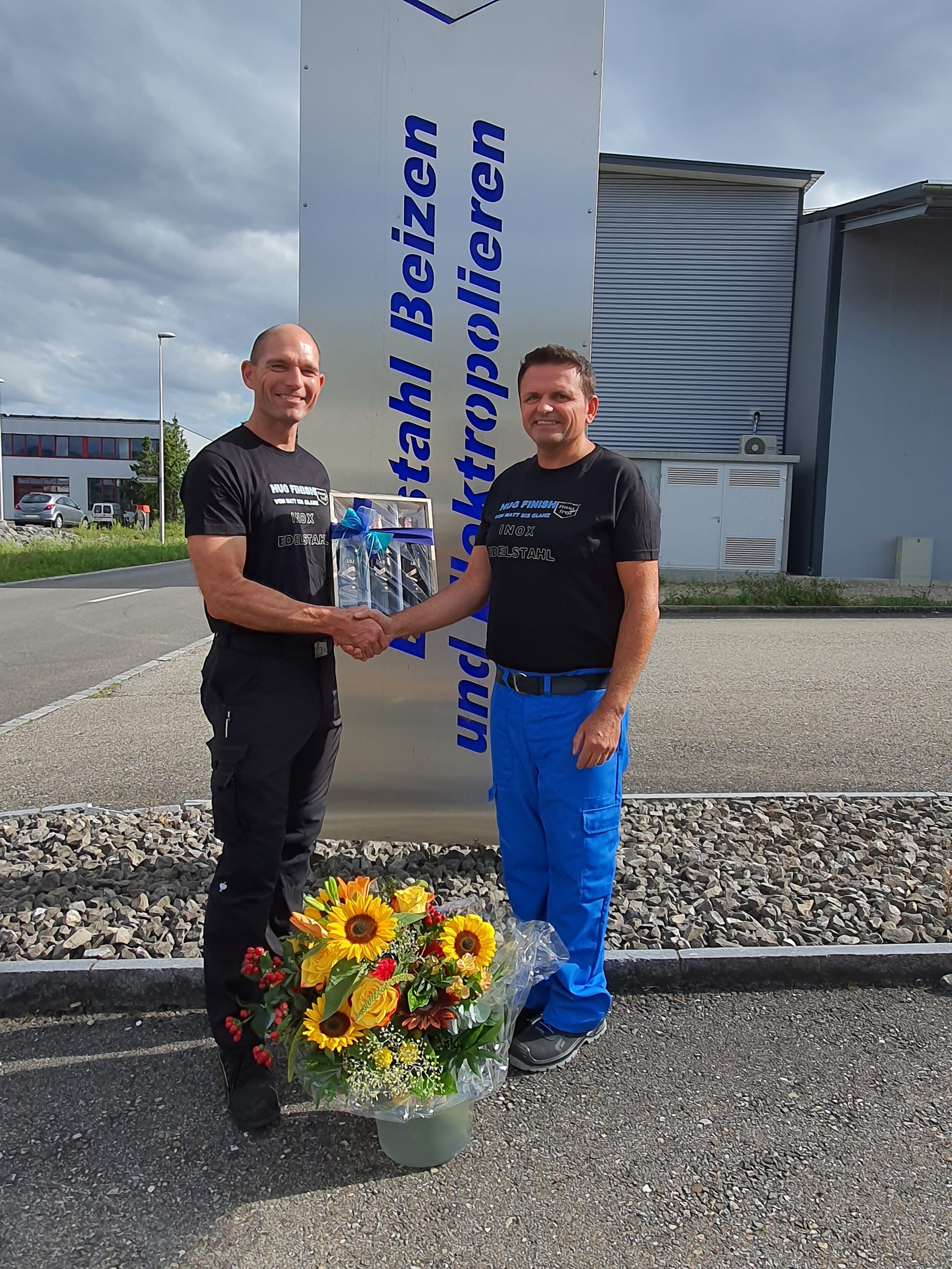 Dienstjubiläum im Unternehmen