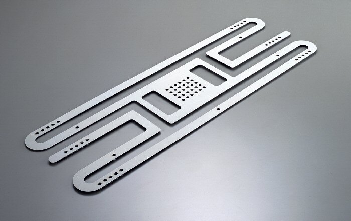 Fiber laser in operation