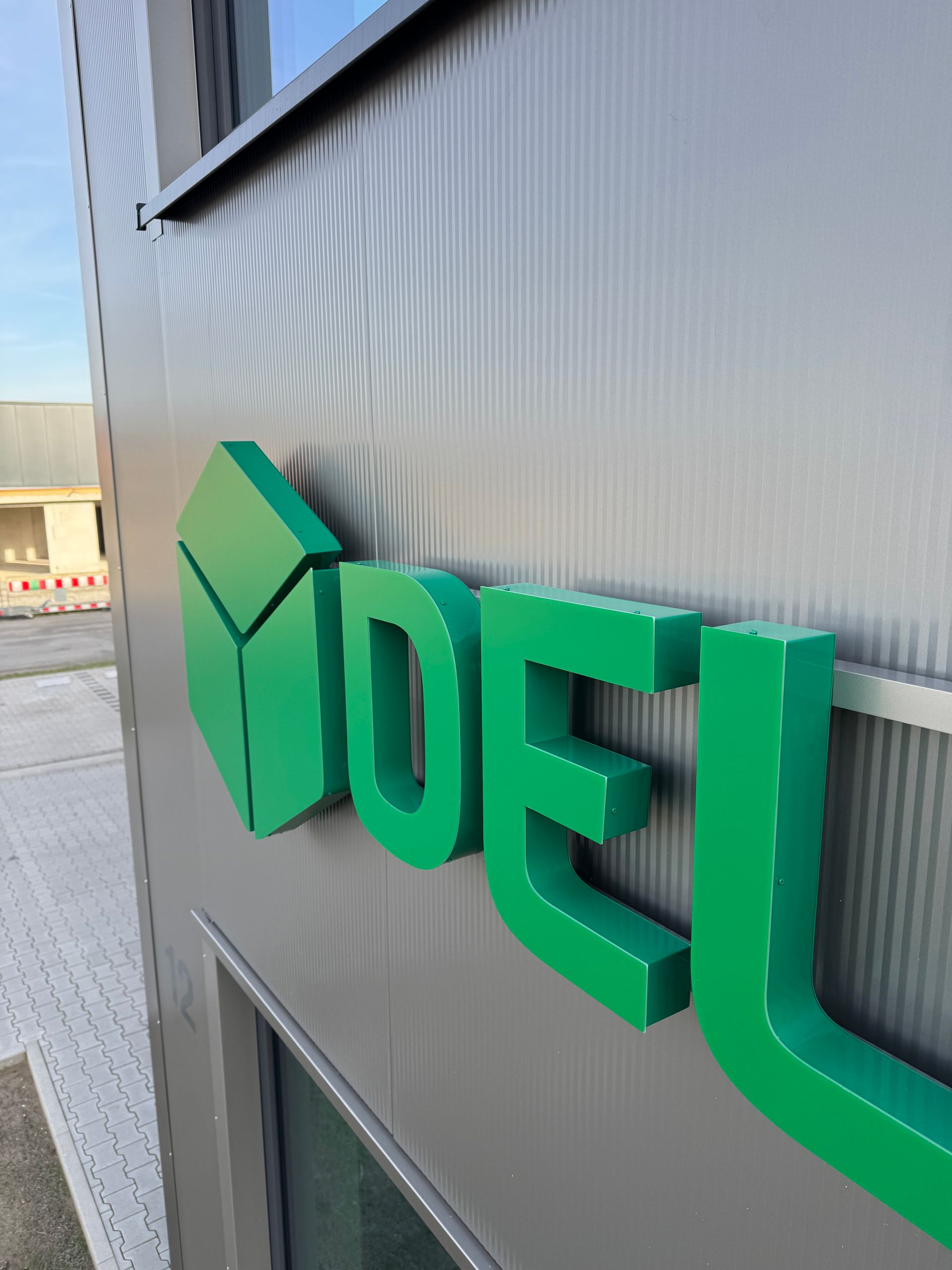 3D company sign