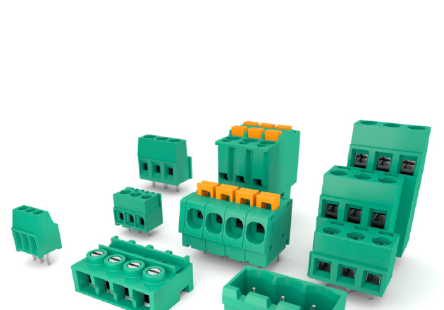 Standard products for PCB mounting