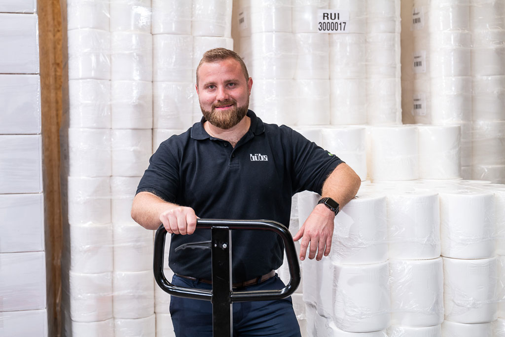Belieferung mit Hygieneartikeln