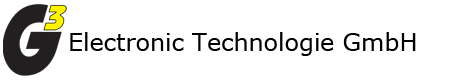 Logo G3 Electronic Technologie GmbH