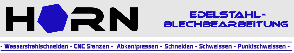 Logo M.+F. Horn Edelstahl Blechbearbeitung GbR