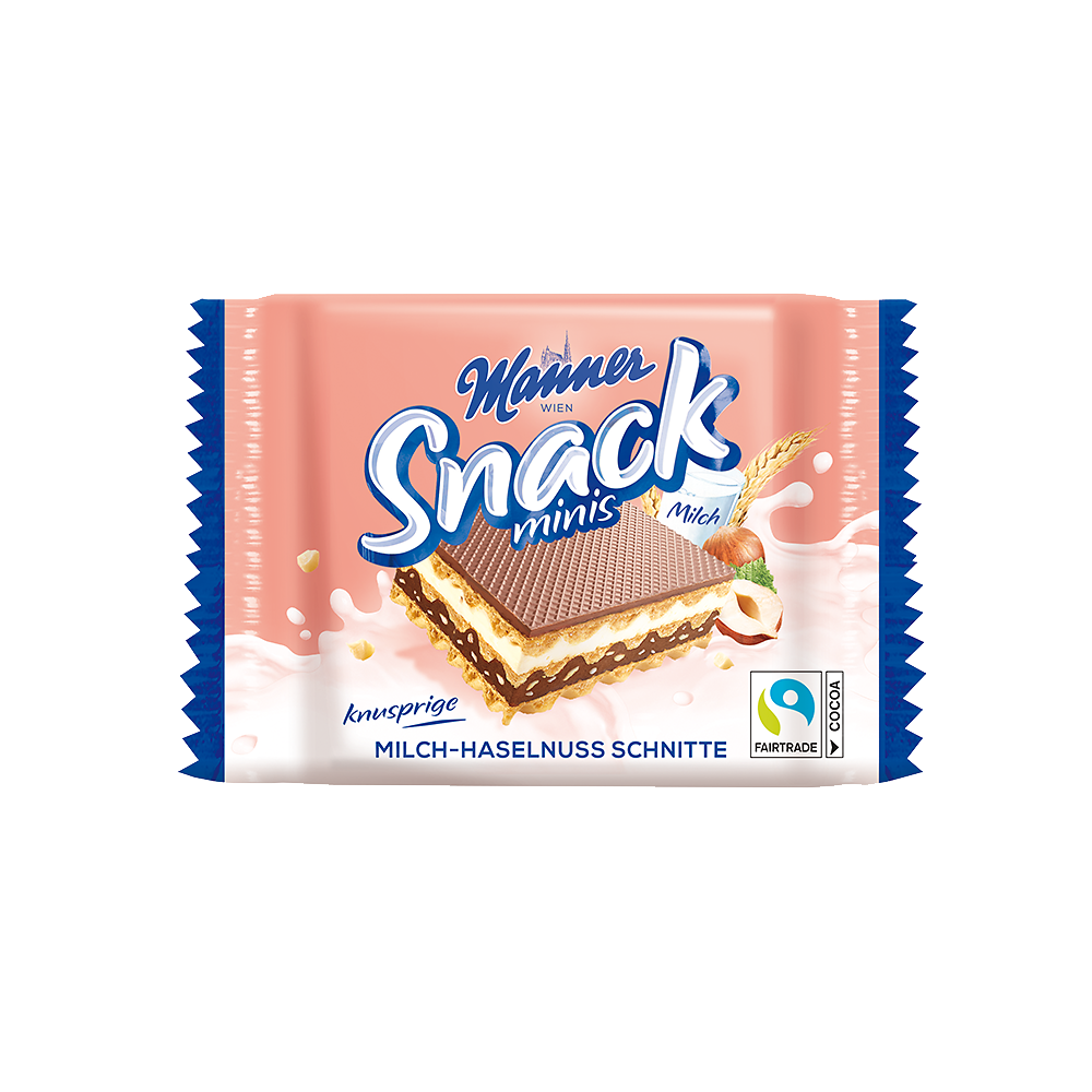 Snack Minis Milch Haselnuss