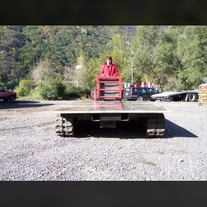 Raupenwagen für enge Räume und empfindliche Böden