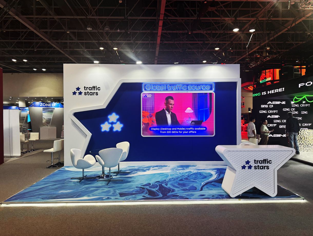 Messestand Traffic Stars, AW Dubai 2025, Dubai