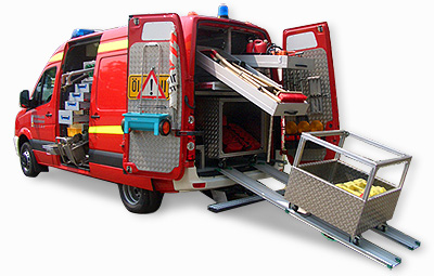 Feuerwehr-Einsatzfahrzeug