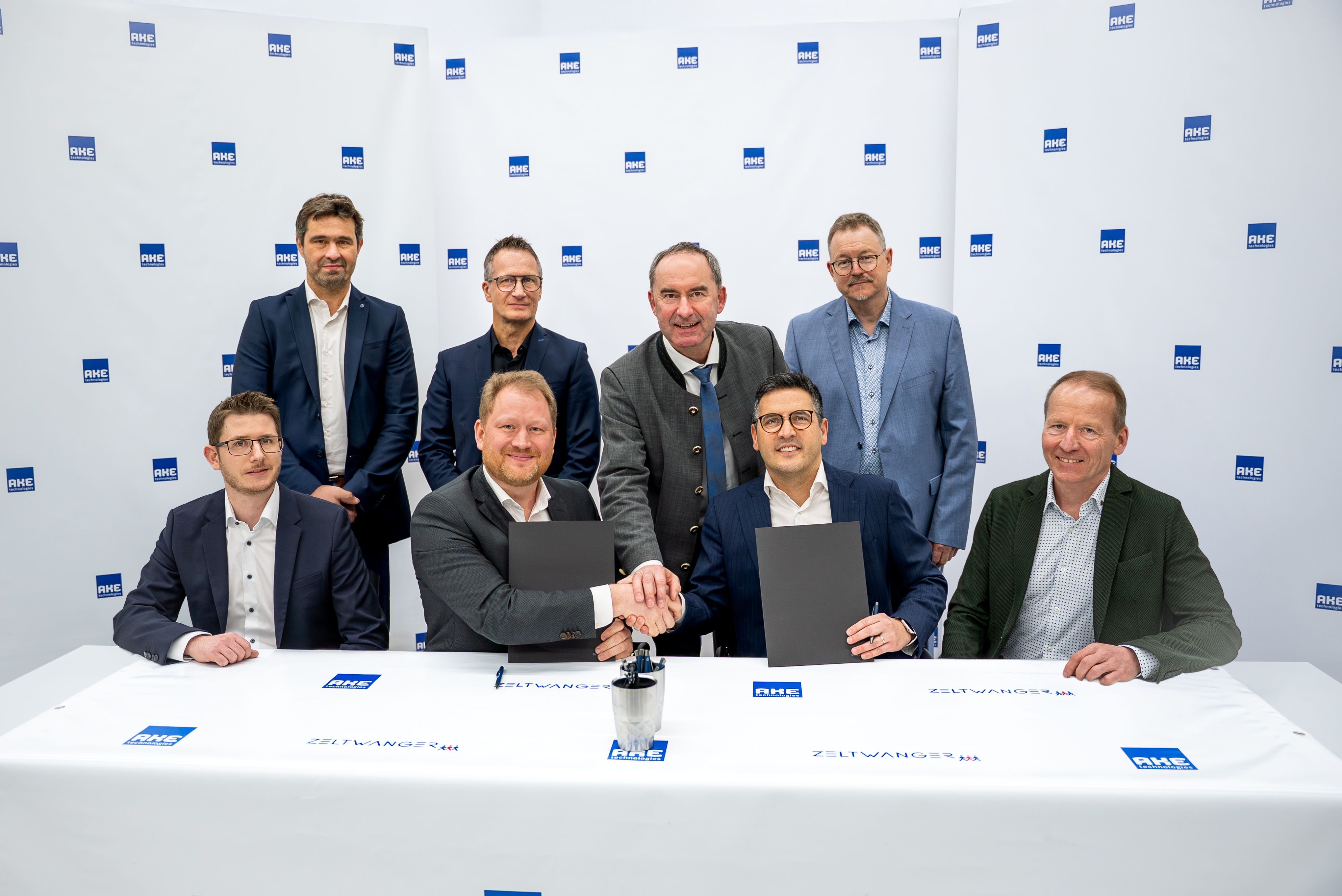 Kooperation AKE technologies und ZELTWANGER für Nordamerika