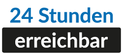 24h-Notdienst erreichbar
