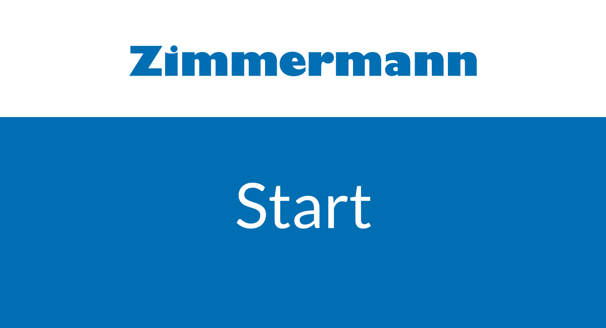 Zimmermann – Fertigung