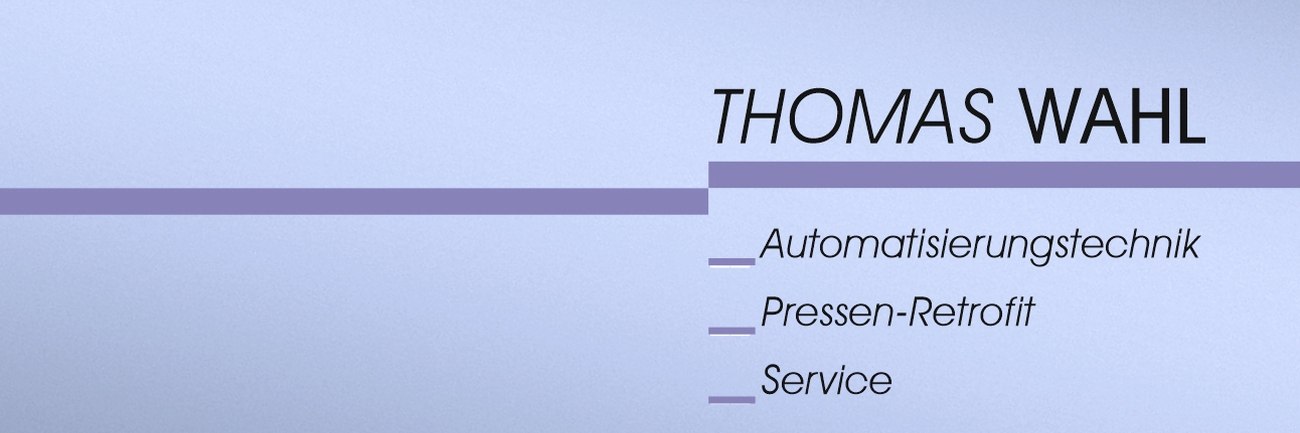 Logo Thomas Wahl Automatisierungstechnik