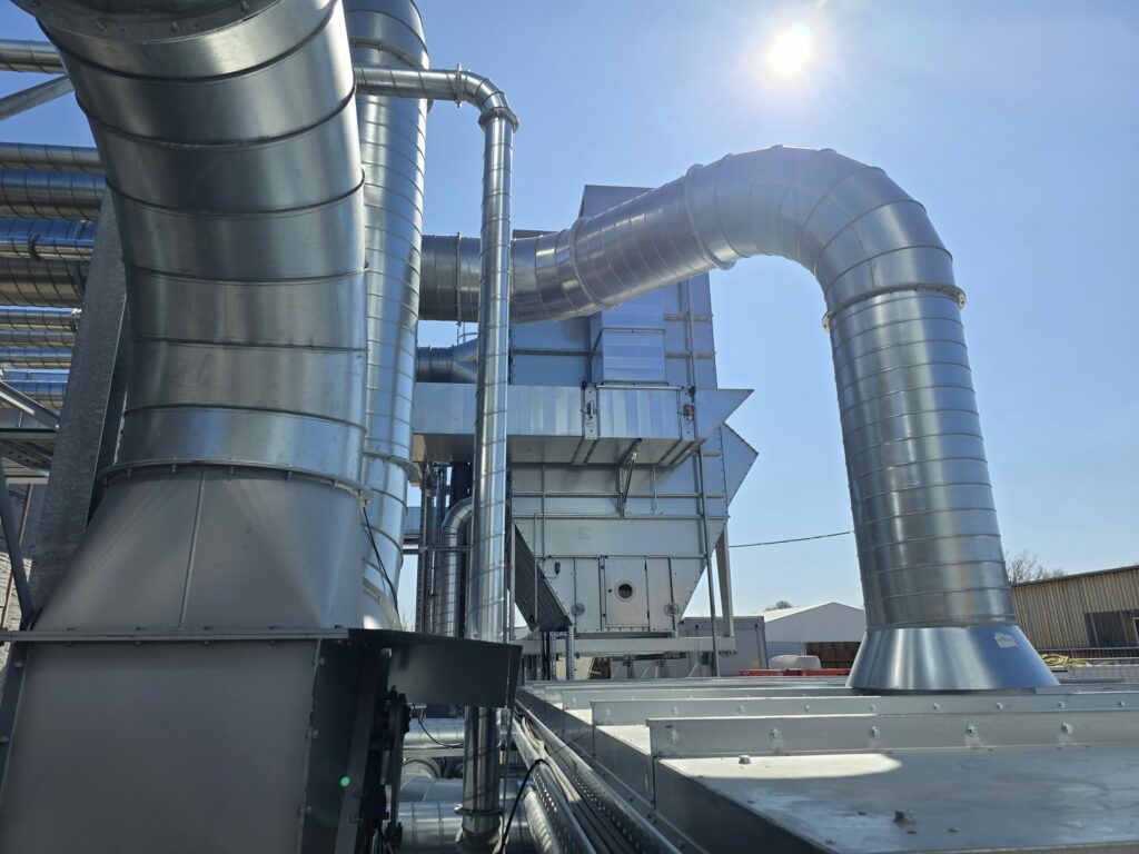 Kanal- und Rohrleitungssysteme industrieller Lufttechnik