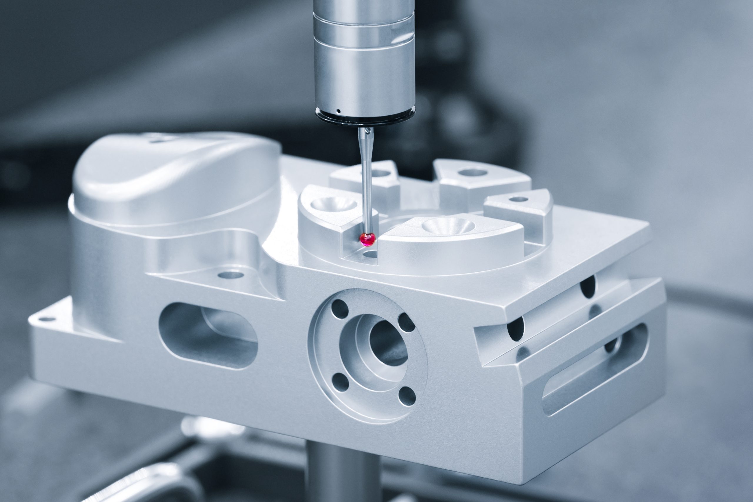 CNC-Frästeil mit komplexer Geometrie