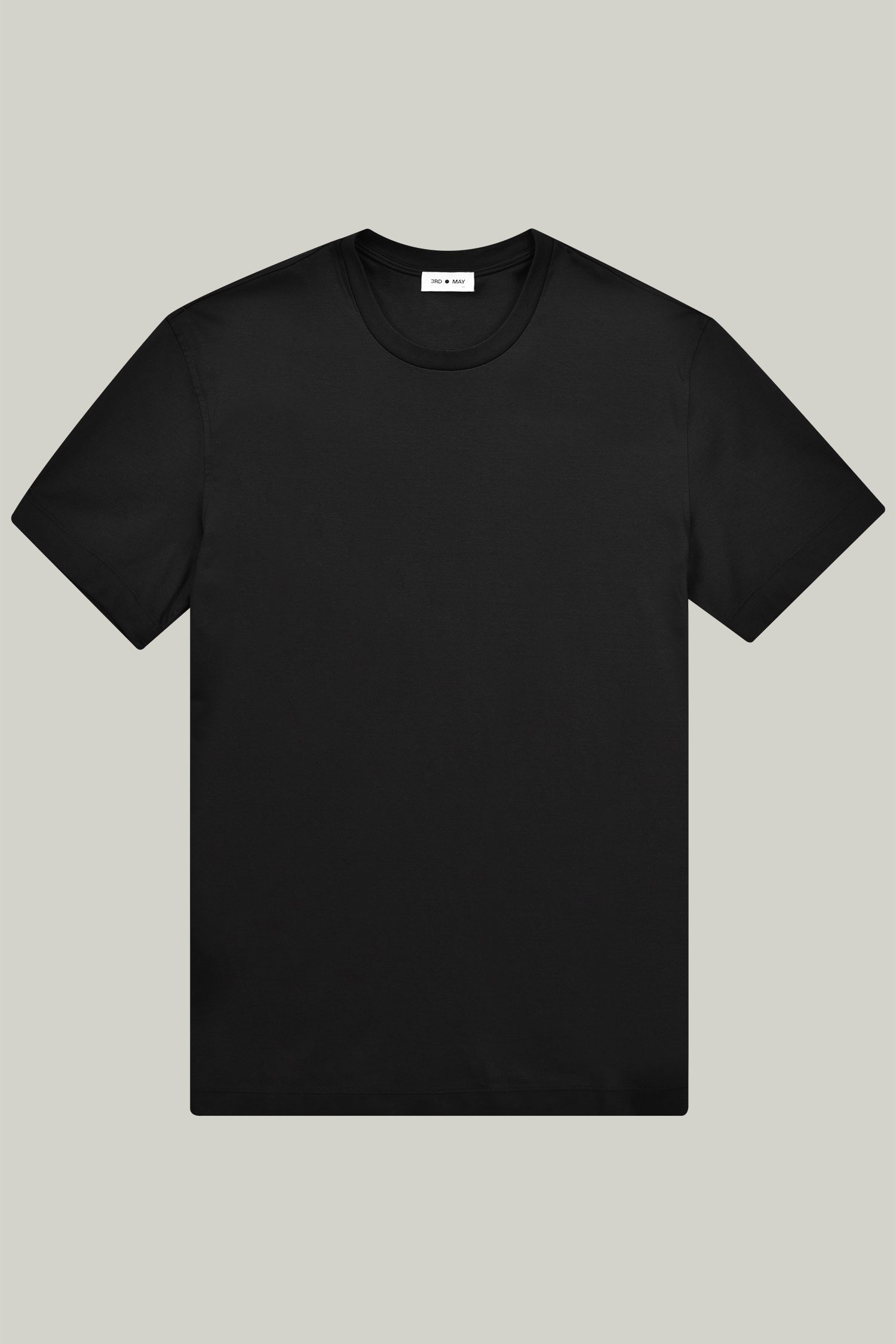 T-Shirt Kurzarm Swiss Cotton Black