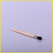 Natural bristle brush made of badger hair