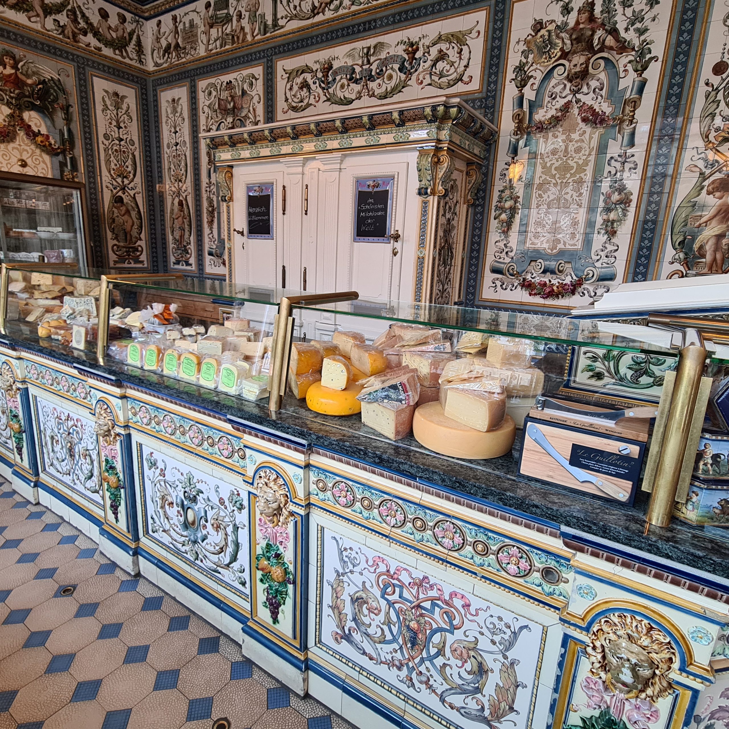 Cheese counter
