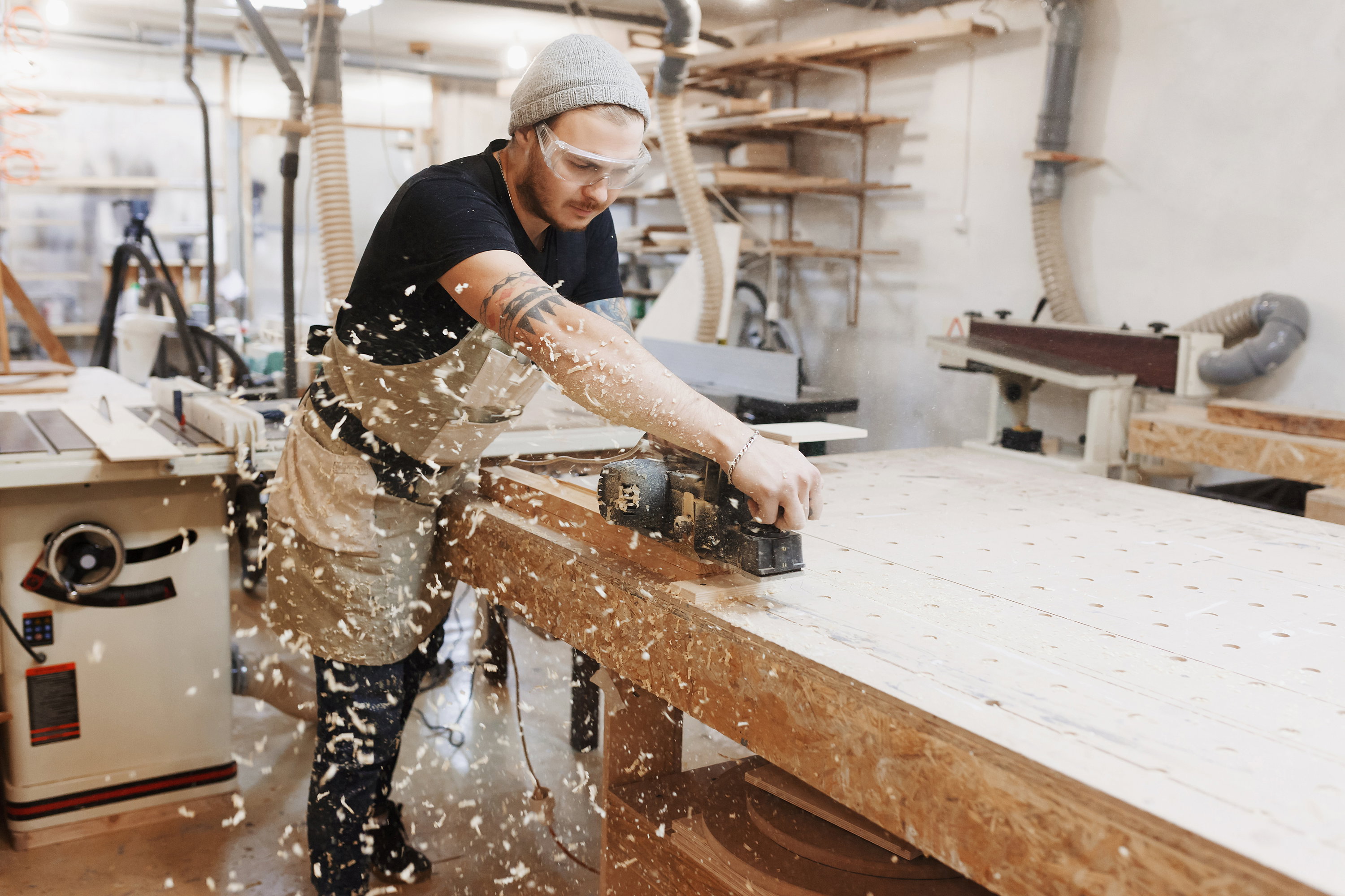 Schlauchlösungen für die Holzbranche