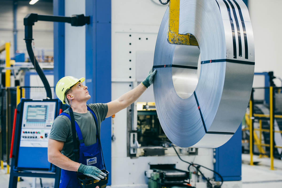 Blick in die Produktion