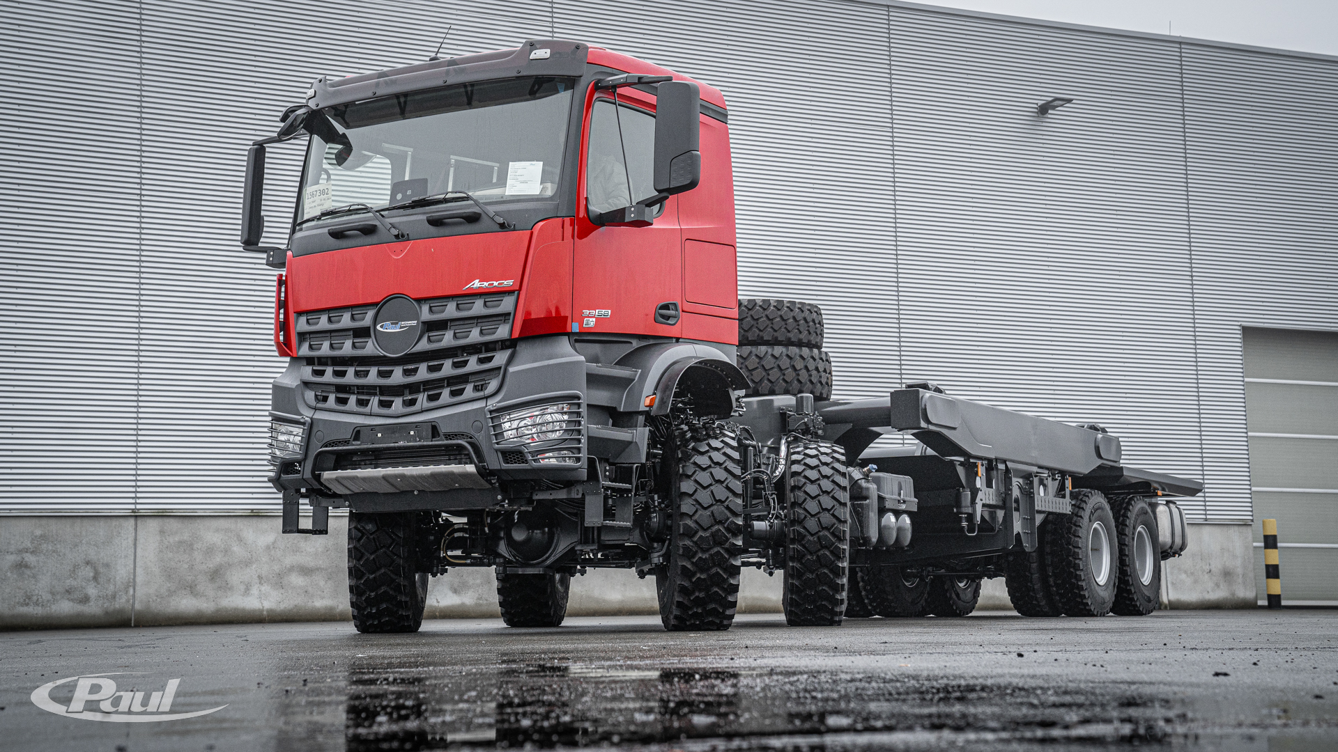Arocs 8×8 Coil Tubing Truck