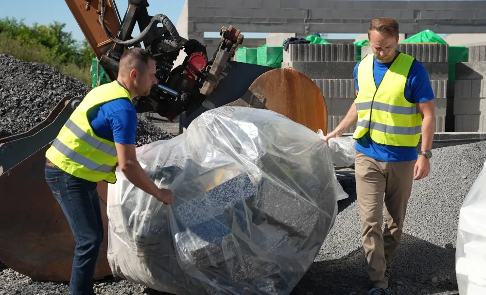 EPS-Dämmstoff als recyclebarer Rohstoff