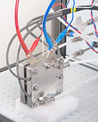 Komplett ausgerüstete AEM-Elektrolysezelle 25 cm²