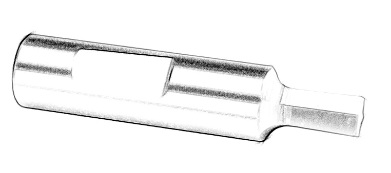 Räumdorn für Taumelhalter