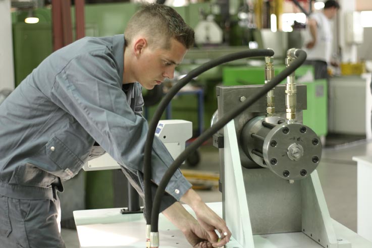 Spare parts from in-house production