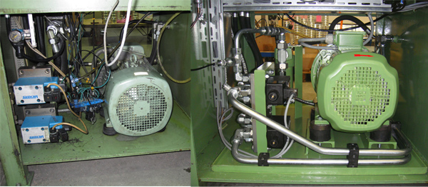 Overhauled machine after re-electrification