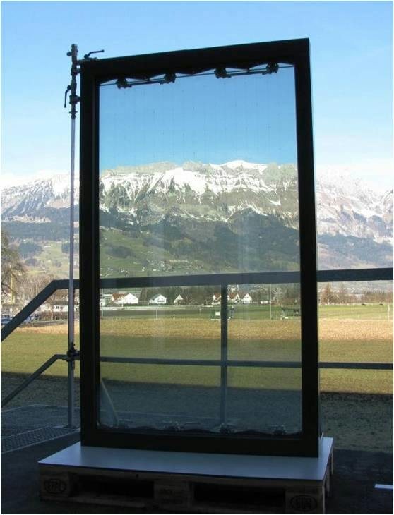 Fluidglass facade system