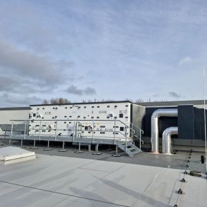 Lüftungsanlage Neubau Diakoneo Neuenmarkt