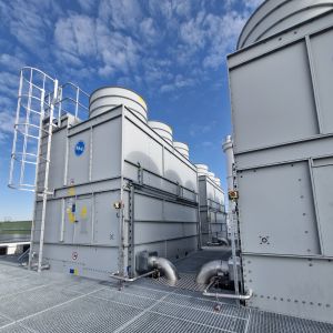 Rückkühler der Kältezentrale EnBW Honeywell Seelze