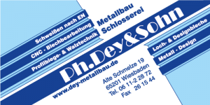 Logo Ph. Dey & Sohn Inh. Uwe Dey Metallbau