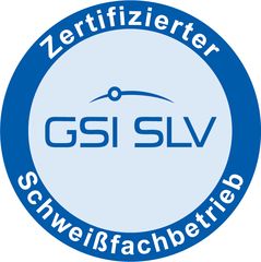 Gütesiegel zertifizierter Schweißfachbetrieb GSI SLV