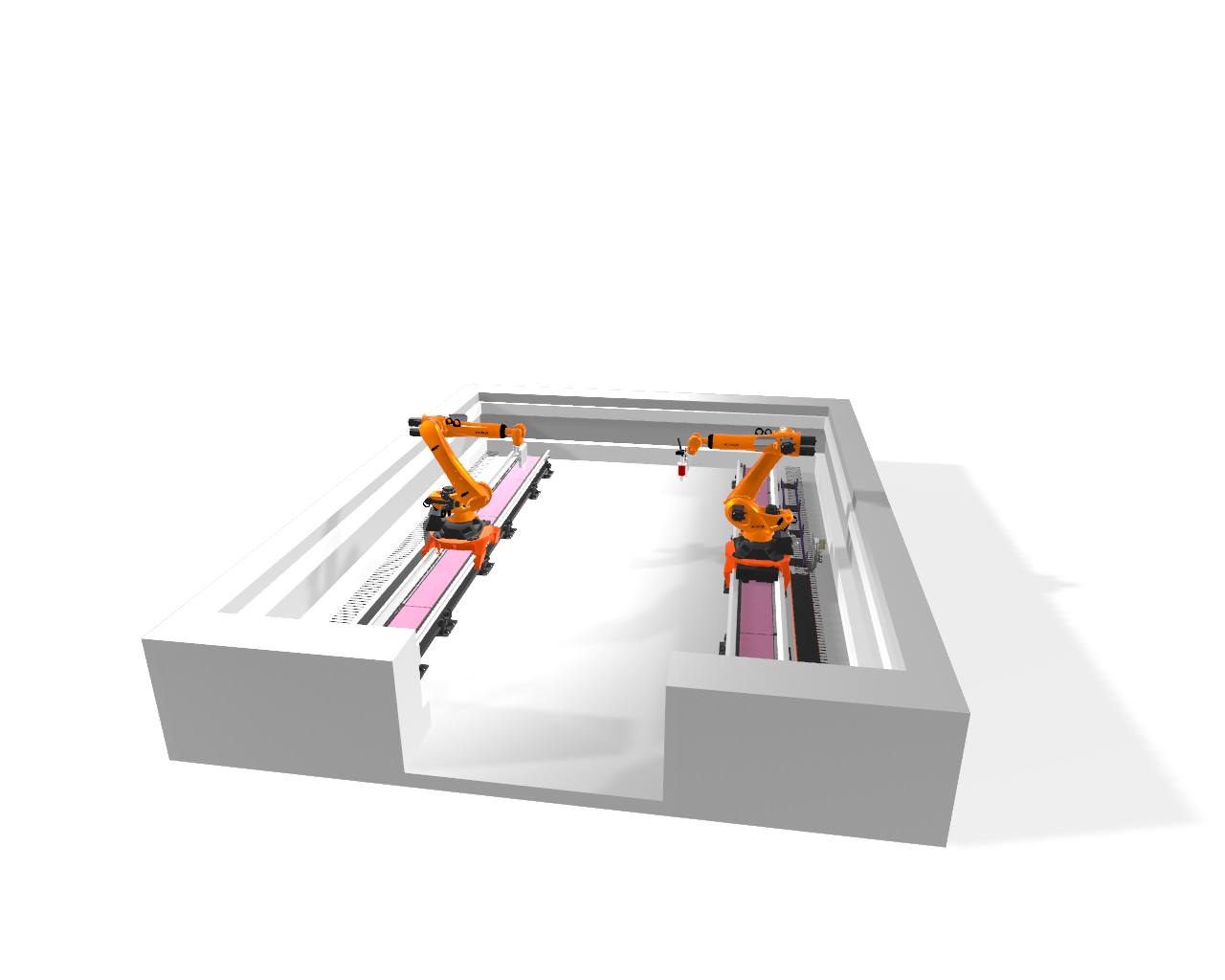Standard-Röntgenkabine der RoboCT