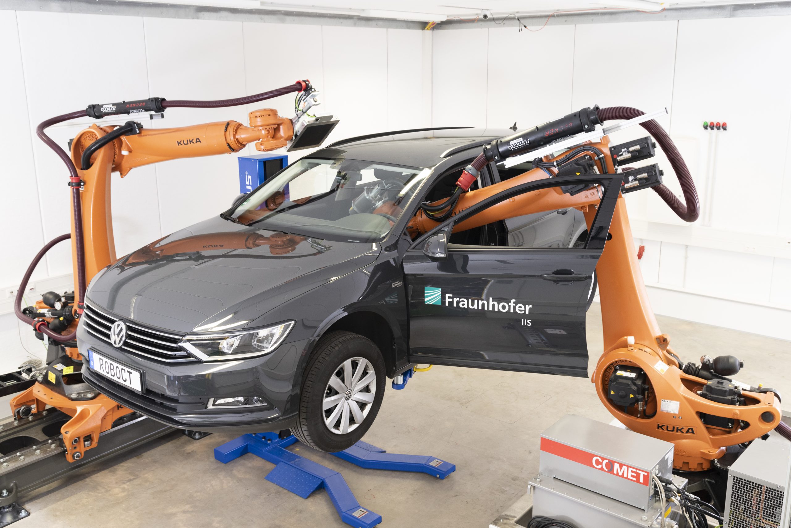 RoboCT-Anlage im Einsatz