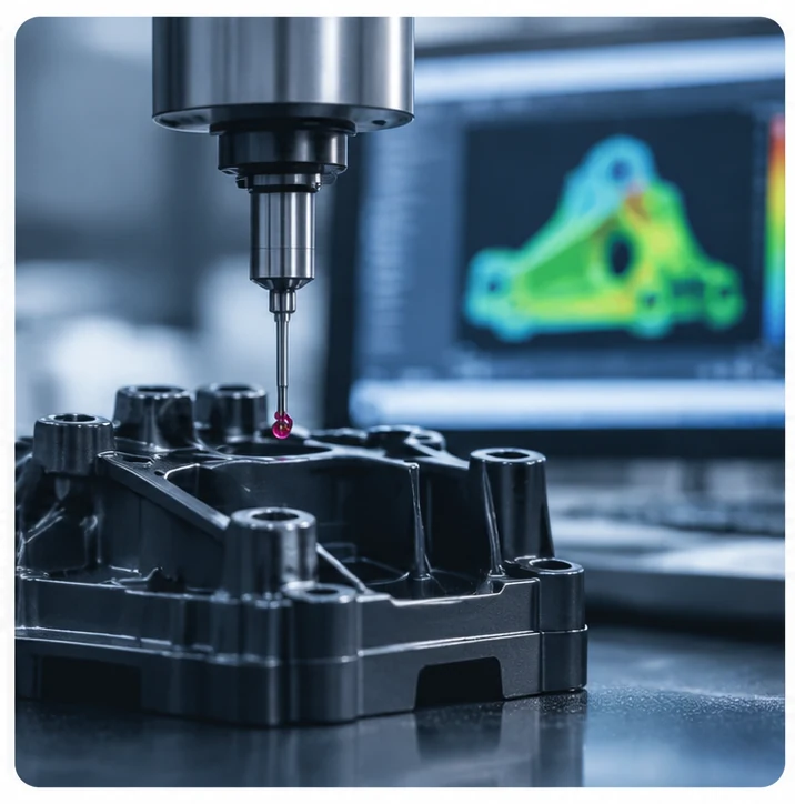 Quality inspection of a technical component
