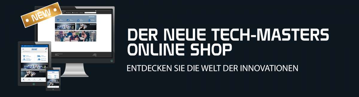 Tech-Masters Online-Shop – Bestellung der gesamten Produktpalette
