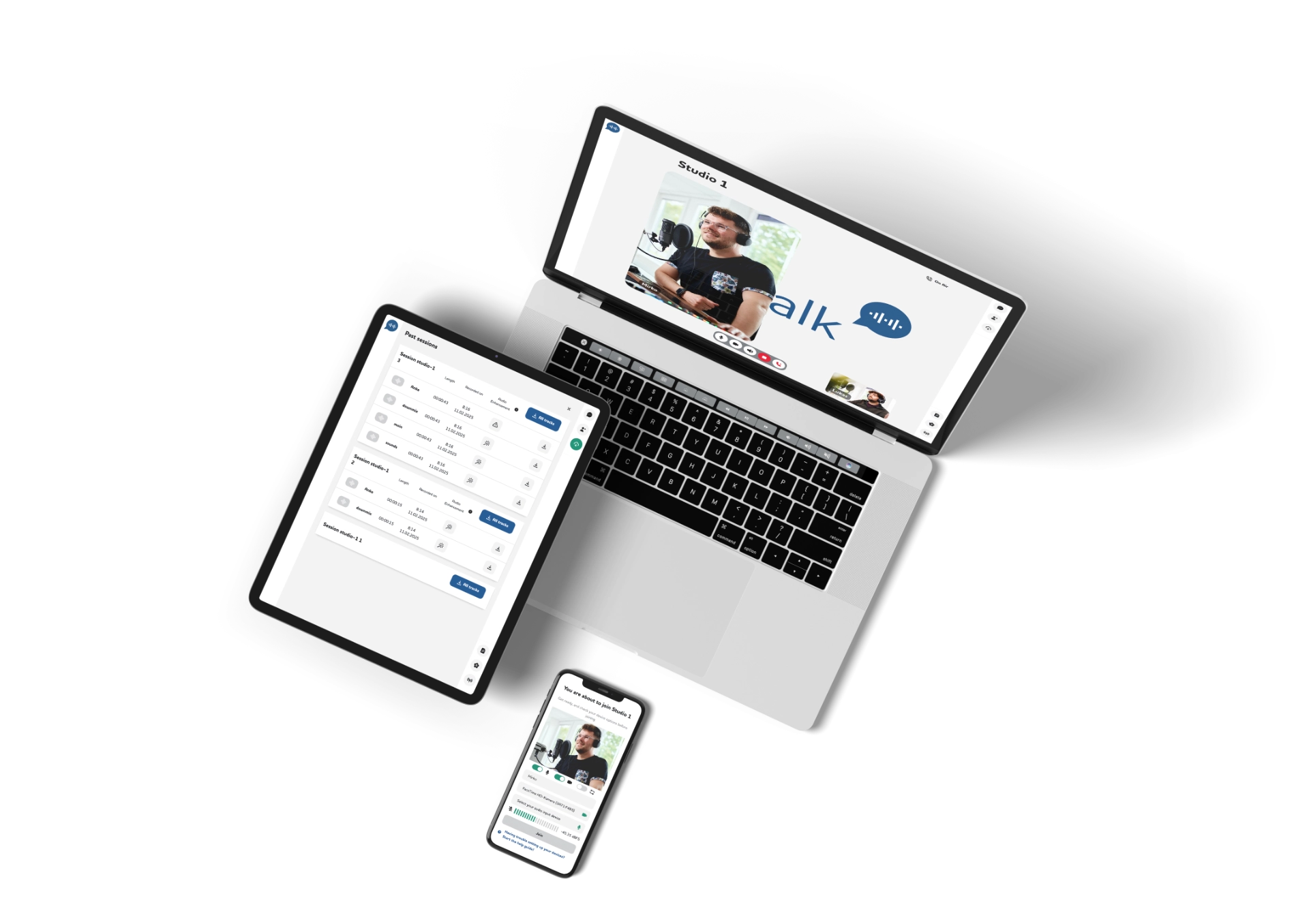 up2talk Remote Production Software